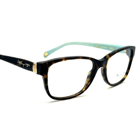 NEW TIFFANY & CO. TF2084 8015 Dark Havana Eyeglasses 55mm 17 140 - Picture 3 of 9